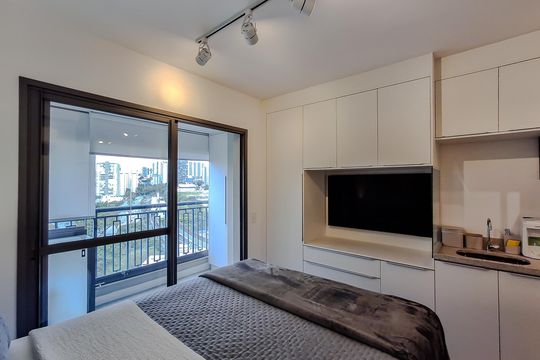 Studio de kitnet/studio para alugar com 1 quarto, 23m² em Jardim Vila Mariana, São Paulo