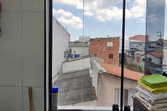 Área de Serviço de apartamento para alugar com 2 quartos, 114m² em Nova Gerti, São Caetano do Sul