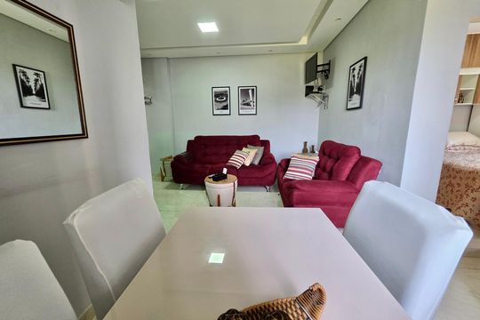 Sala  de apartamento para alugar com 2 quartos, 67m² em Ipiranga, Belo Horizonte