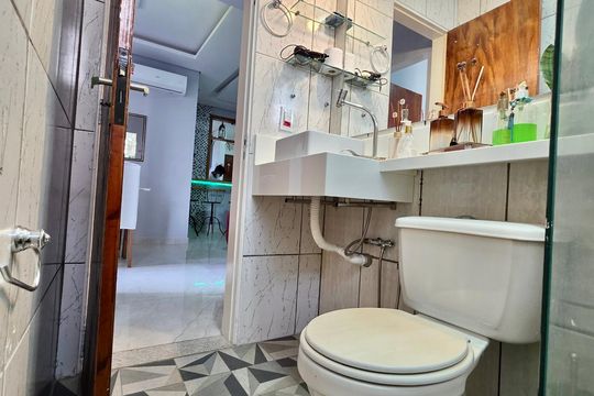 Banheiro de apartamento para alugar com 2 quartos, 67m² em Ipiranga, Belo Horizonte