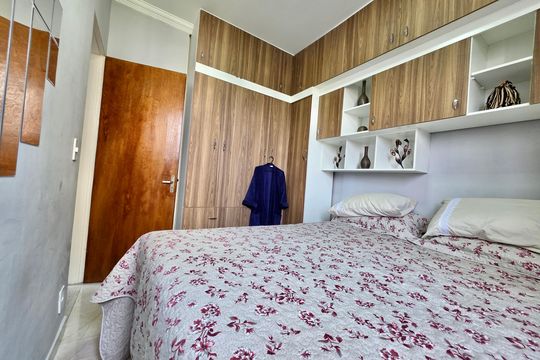 Quarto 1 de apartamento para alugar com 2 quartos, 67m² em Ipiranga, Belo Horizonte
