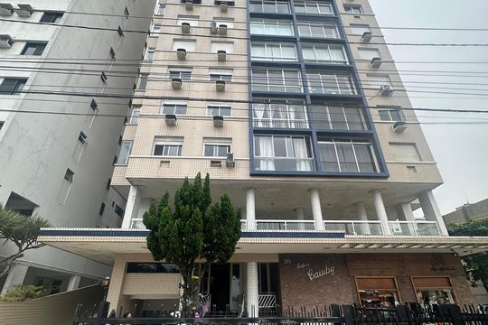 Fachada do Prédio de apartamento para alugar com 1 quarto, 42m² em Itararé, São Vicente