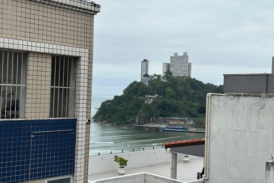 Vista de apartamento para alugar com 1 quarto, 42m² em Itararé, São Vicente