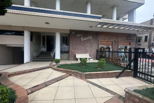 Área comum de apartamento para alugar com 1 quarto, 42m² em Itararé, São Vicente