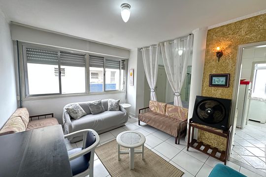 Apartamento para alugar com 1 quarto, 42m² em Itararé, São Vicente