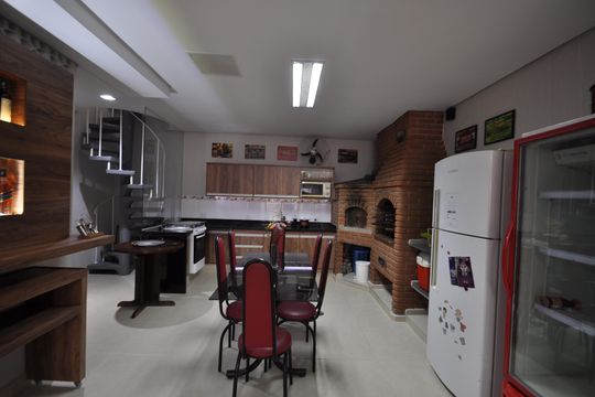 Espaço gourmet de casa à venda com 3 quartos, 228m² em Vila Mazzei, São Paulo