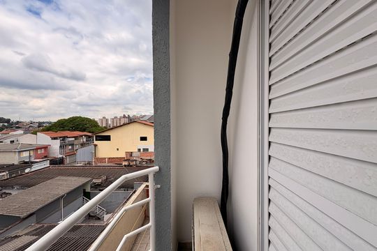Sacada quarto 2 de apartamento para alugar com 2 quartos, 82m² em Parque Oratório, Santo André