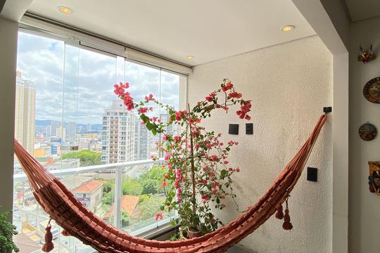 Cozinha de apartamento à venda com 2 quartos, 45m² em Bela Vista, Osasco