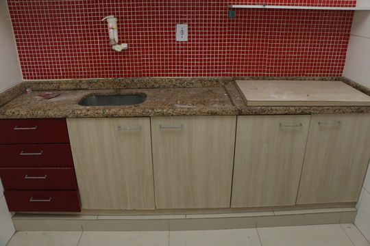 Cozinha - Armários de casa para alugar com 2 quartos, 114m² em Caonze, Nova Iguaçu