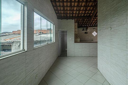 espaço gourmet e área de serviço_1 de casa para alugar com 2 quartos, 80m² em Vila Moraes, São Paulo