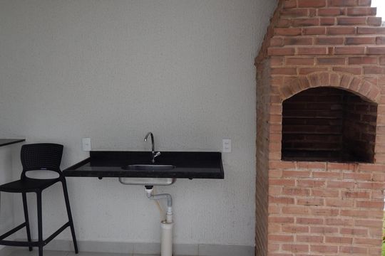 Área comum - Churrasqueira de apartamento para alugar com 2 quartos, 40m² em Guaratiba, Rio de Janeiro