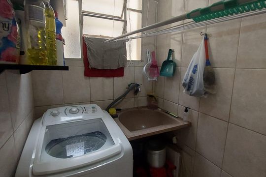 Área de Serviço de apartamento à venda com 3 quartos, 56m² em Horto, Belo Horizonte