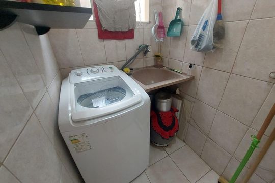 Área de Serviço de apartamento à venda com 3 quartos, 56m² em Horto, Belo Horizonte