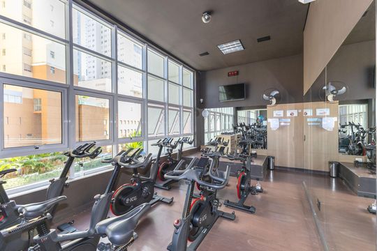 Área comum - Academia de apartamento para alugar com 2 quartos, 93m² em Vila da Serra, Nova Lima