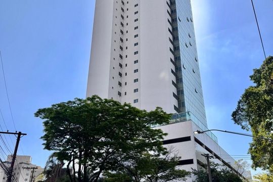 Fachada  de kitnet/studio para alugar com 1 quarto, 26m² em Serra, Belo Horizonte