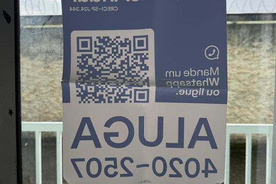 Placa  de apartamento para alugar com 2 quartos, 69m² em Cocaia, Guarulhos