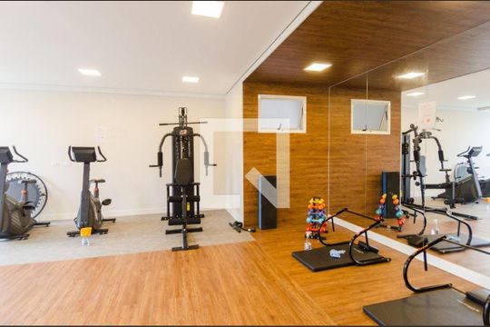 Área comum - Academia de apartamento para alugar com 2 quartos, 60m² em Vila Campestre, São Bernardo do Campo