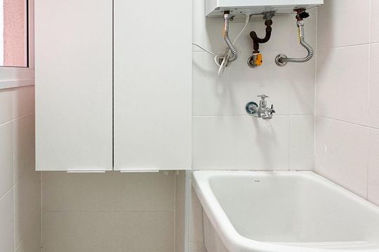 Área de Serviço de apartamento para alugar com 2 quartos, 60m² em Vila Campestre, São Bernardo do Campo