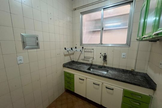 Cozinha de apartamento para alugar com 2 quartos, 38m² em Centro, Duque de Caxias