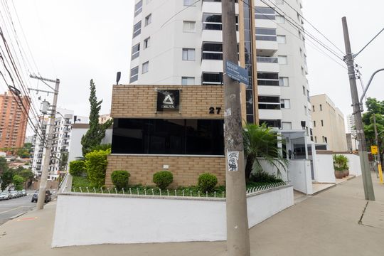 Fachada de apartamento para alugar com 3 quartos, 105m² em Jardim Bela Vista, Santo André