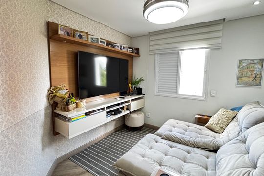 Quarto 1 de apartamento para alugar com 3 quartos, 105m² em Jardim Bela Vista, Santo André