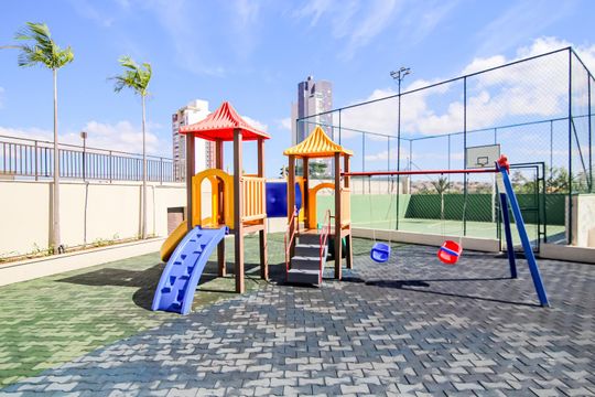 Área comum - Playground de apartamento à venda com 3 quartos, 104m² em Vila Almeida, Indaiatuba
