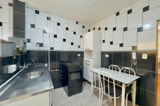 Cozinha de apartamento à venda com 2 quartos, 55m² em Vila Sao Rafael, Guarulhos