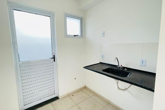 Cozinha de casa de condomínio para alugar com 2 quartos, 60m² em Bairro Jardim Nossa Senhora das Graças, Cotia