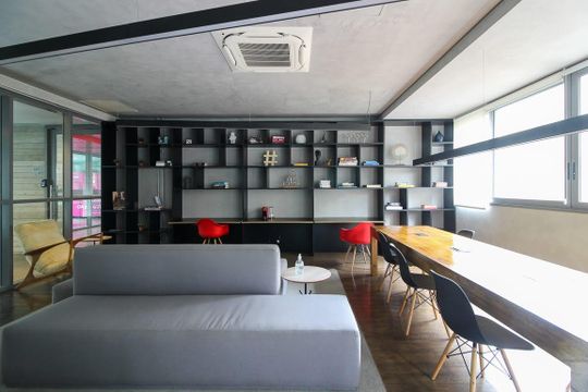 Área comum - Coworking de kitnet/studio para alugar com 1 quarto, 20m² em Pinheiros, São Paulo