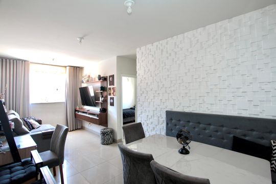 Apartamento à venda com 2 quartos, 65m² em Alvorada, Contagem