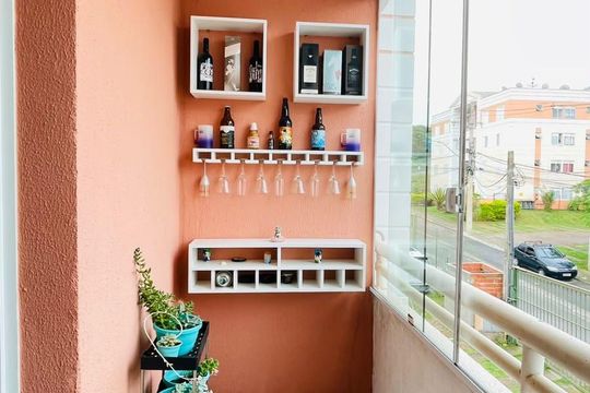 Varanda de apartamento para alugar com 2 quartos, 47m² em Jardim Isis, Cotia