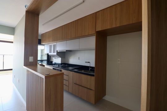 Cozinha de apartamento para alugar com 3 quartos, 80m² em Piatã, Salvador