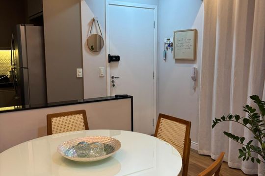 Sala de Jantar de apartamento à venda com 2 quartos, 85m² em Baeta Neves, São Bernardo do Campo