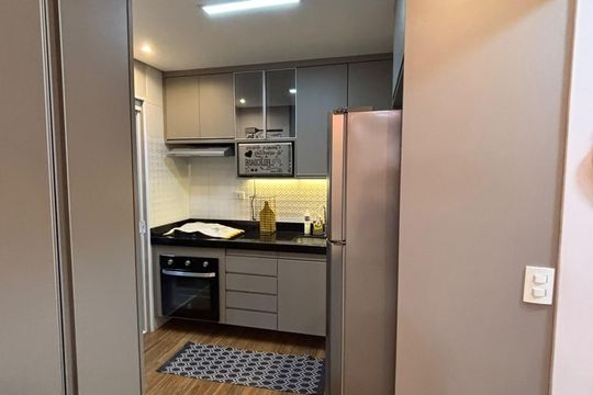 Cozinha de apartamento à venda com 2 quartos, 85m² em Baeta Neves, São Bernardo do Campo