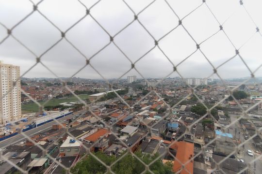 Vista da Sala de apartamento à venda com 2 quartos, 43m² em Jardim Helena, São Paulo