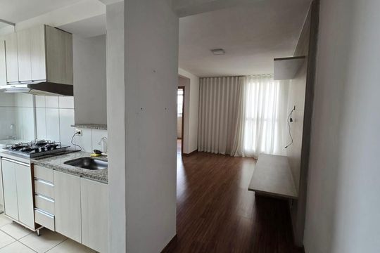 Cozinha e Área de Serviço de apartamento para alugar com 2 quartos, 62m² em Castelo, Belo Horizonte