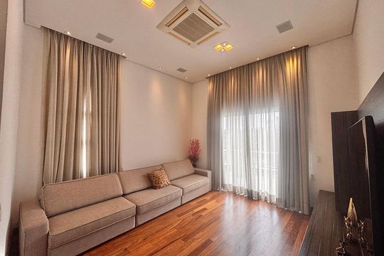 Sala de casa de condomínio à venda com 5 quartos, 560m² em Alphaville Residencial Dois, Barueri