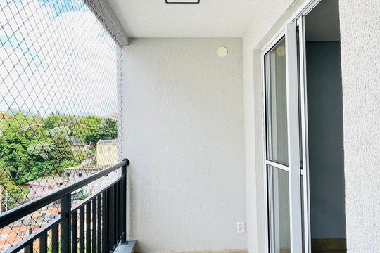 Varanda de apartamento para alugar com 2 quartos, 58m² em Jardim Recanto Suave, Cotia