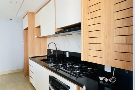Cozinha de apartamento para alugar com 2 quartos, 58m² em Jardim Recanto Suave, Cotia