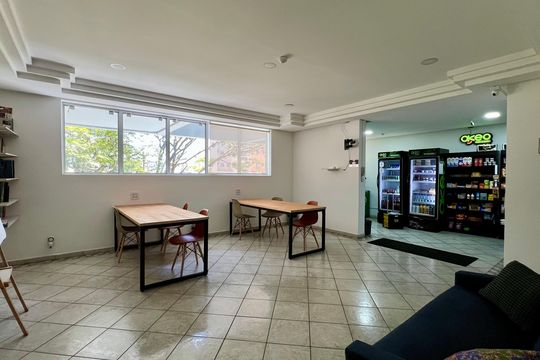 Área comum de apartamento para alugar com 1 quarto, 40m² em Perdizes, São Paulo