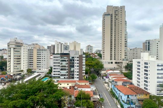 Vista da Varanda de apartamento para alugar com 1 quarto, 40m² em Perdizes, São Paulo