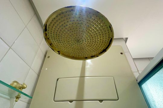 Banheiro da Suíte de apartamento para alugar com 1 quarto, 40m² em Perdizes, São Paulo