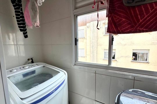Área de Serviço de apartamento para alugar com 2 quartos, 61m² em Jardim Guilhermino, Guarulhos