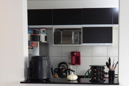 Sala Detalhe de apartamento para alugar com 2 quartos, 42m² em Santa Cruz, Rio de Janeiro
