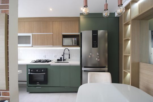 Cozinha de apartamento para alugar com 2 quartos, 52m² em Pechincha, Rio de Janeiro