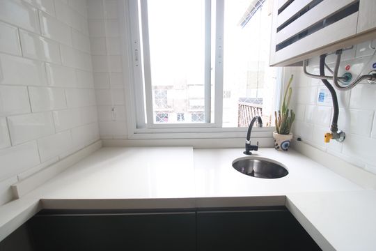 Área de serviço de apartamento para alugar com 2 quartos, 52m² em Pechincha, Rio de Janeiro