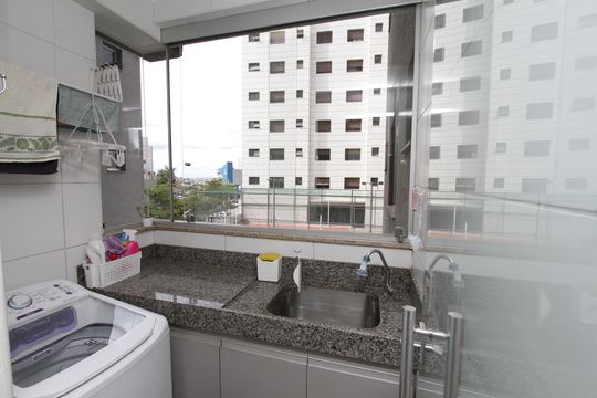 Área de Serviço de apartamento para alugar com 3 quartos, 85m² em Buritis, Belo Horizonte