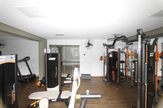 Área comum - Academia de apartamento para alugar com 3 quartos, 85m² em Buritis, Belo Horizonte