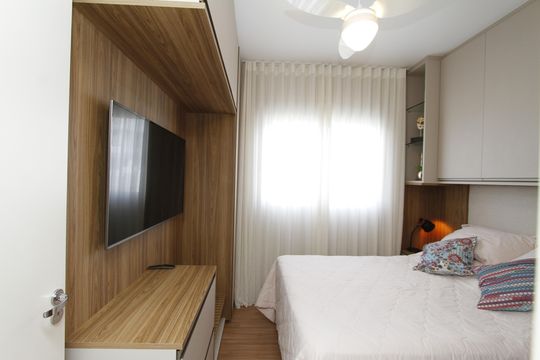 Quarto 1 de apartamento para alugar com 3 quartos, 85m² em Buritis, Belo Horizonte