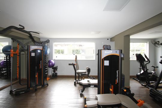 Área comum - Academia de apartamento para alugar com 3 quartos, 85m² em Buritis, Belo Horizonte